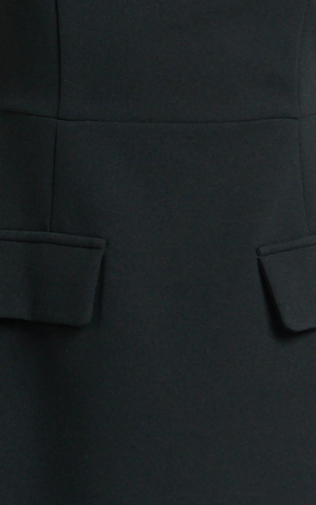 Savanna Mini Dress - High Neck Cap Sleeve Tulip Skirt Dress in Black